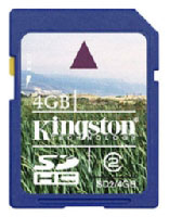 Kingston 4GB SDHC Class 2 Flash Card (SD2/4GB) Kingston 4GB SDHC Class 2 Flash Card (SD2/4GB)